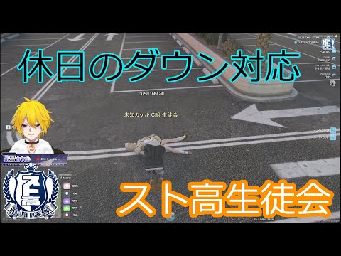 【 #スト高 】休日のダウン対応スト高生徒会【 #ストリーマーグラセフ 】【みちかけ】Vtuber