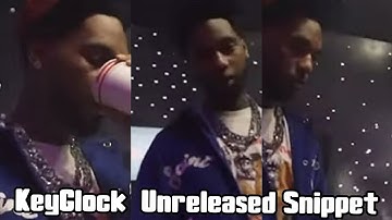 KeyGlock - Previews some music in the studio. (2 yrs ago)