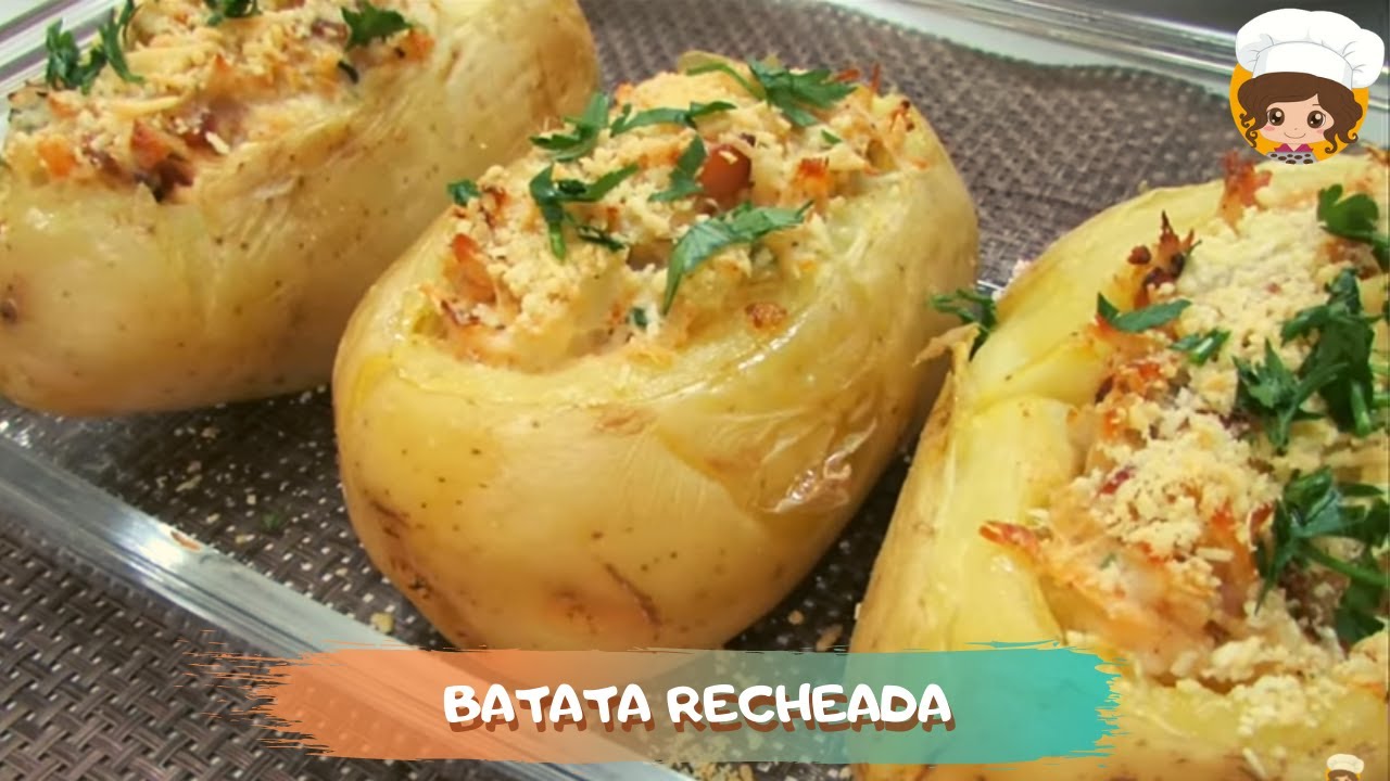 BATATA RECHEADA GIGANTE 🤤🥔 🥔PR0M0ÇÃ0 - 02 Batatas Recheadas 1 Cam