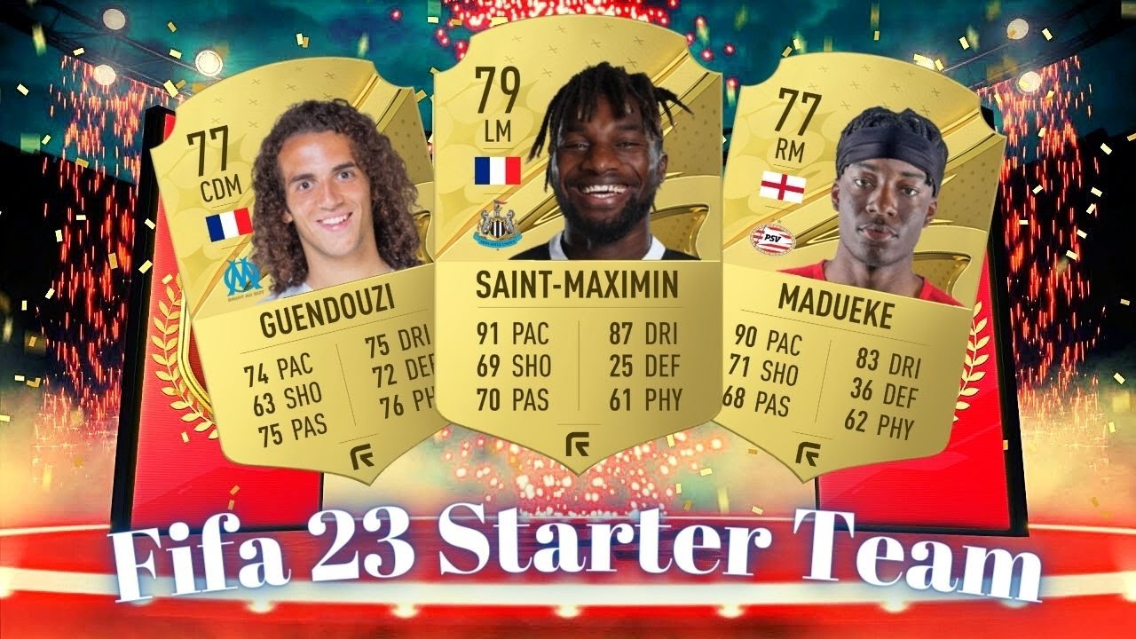 The Best Cheap Fifa 23 Starter Team (10k,20k,30k) Fifa 23 Starter Teams