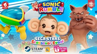 NEW UPDATE SONIC RUMBLE - SEGA STARS Crossover Event, STEAM Early Access, Extra Gift