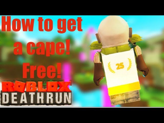 How To Get A Free Cape In Deathrun August 2020 Roblox Youtube - roblox deathrun ai winter codes wiki