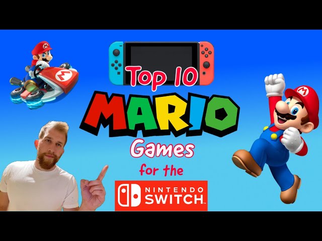 THE BEST MARIO GAMES FOR MOBILE 