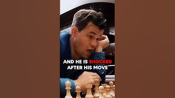 WORLD NO.1 Magnus is SHOCKED BY HIS OWN MOVE While STUDYING