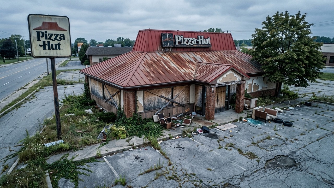 A former abandoned Pizza Hut store has been renovated into a luxury ...