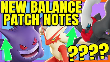 THIS IS A NIGHTMARE New Balance Patch Notes | Pokemon Unite