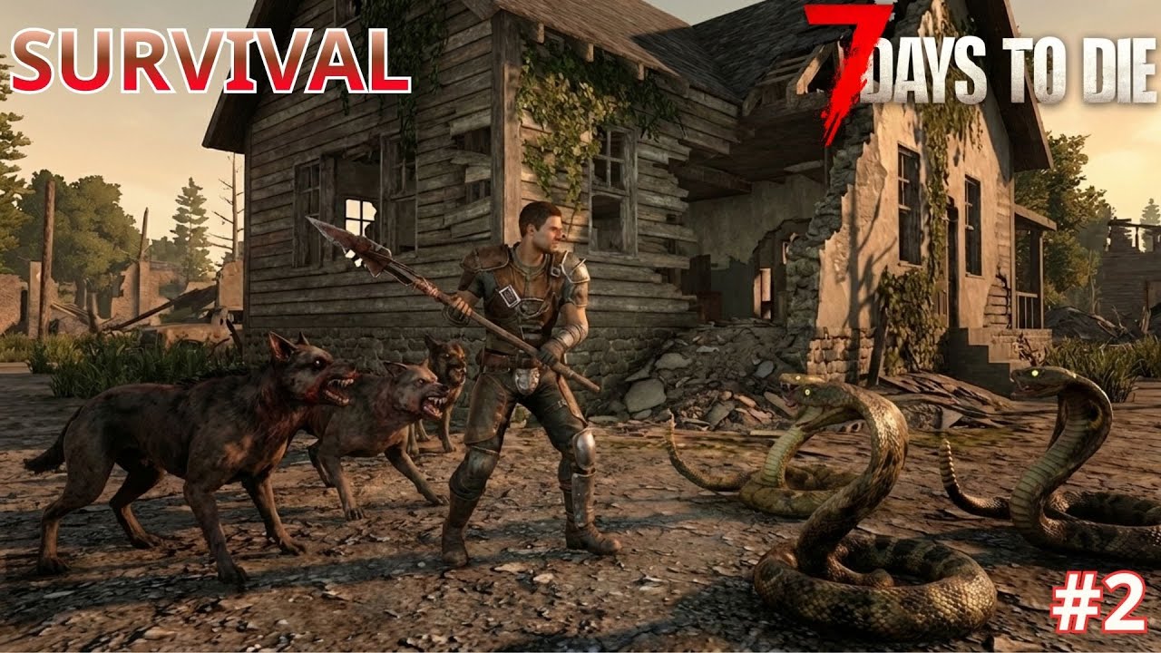 ΕΓΙΝΑ INFECTED ΑΠΟ ΤΗΝ ΠΡΩΤΗ ΑΠΟΣΤΟΛΗ | 7 Days to Die (Day 2)