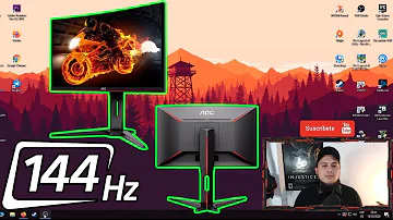 ¿Cómo activar los 144Hz?