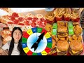 RULETA DECIDE LO QUE COMO POR 24 HORAS |CocoChickyy| Roulette decides what I eat for a day