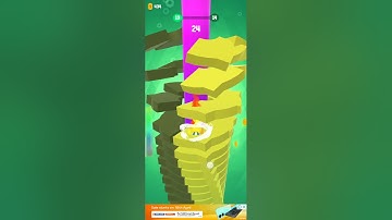 stack ball game 🎮🎯 #youtubeshort #gaming #short video #trending shorts #stackball #viralshort #game