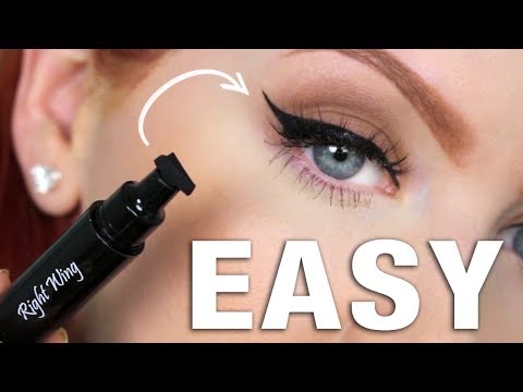 EASY Winged Eyeliner | All-in-One Stamp & Pen Review