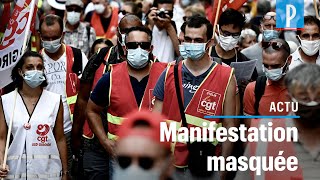 Paris  : plusieurs milliers de manifestants contre les suppressions d'emploi