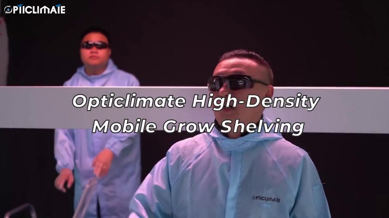 Opticlimate High-Density Mobile Grow Shelving