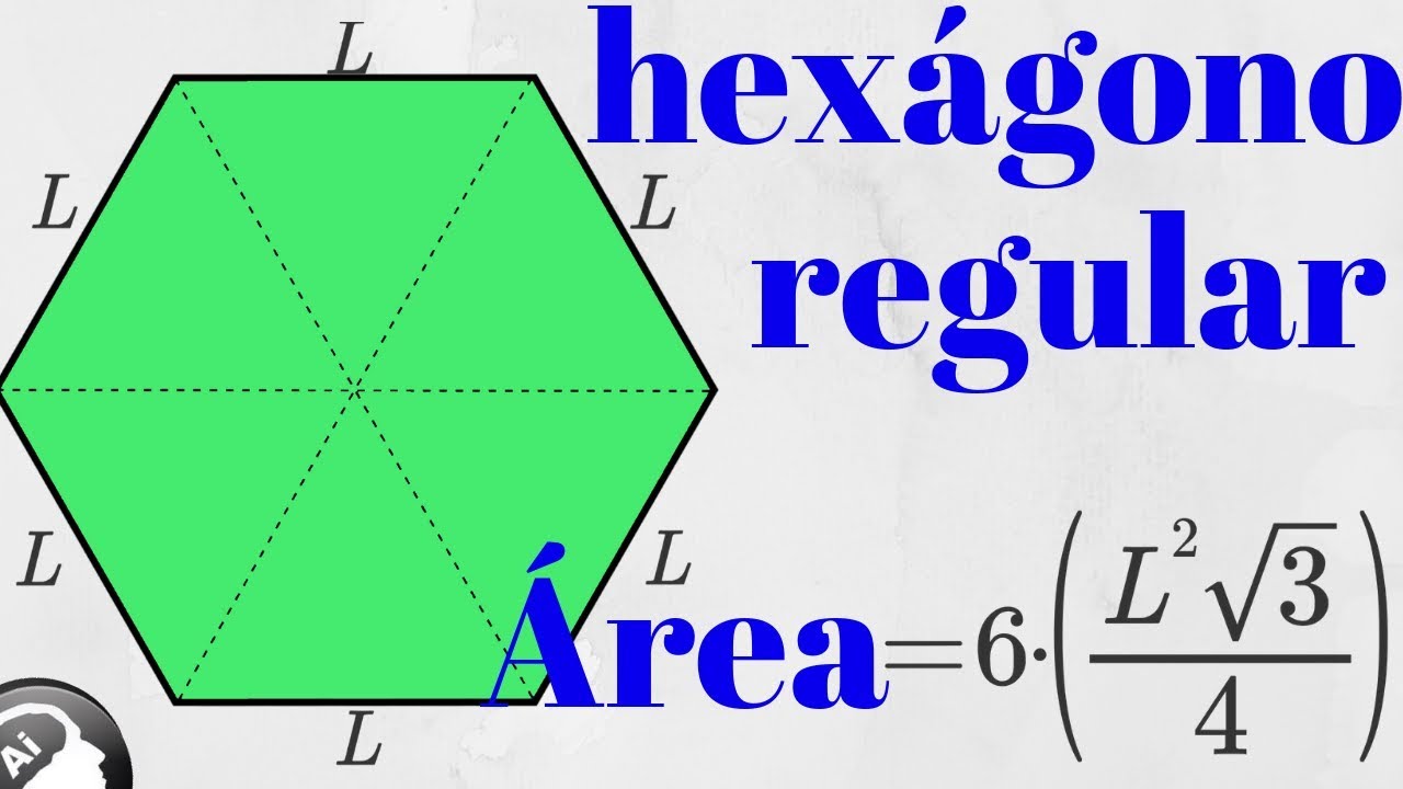 Área de un hexágono regular - YouTube