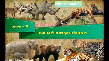 STD 10|| SOCIAL SCIENCE ||CHAPTER 9 વન અને વનયજીવ સંસાધન || with animation 100 % સમજાય તેની ગેરંટી