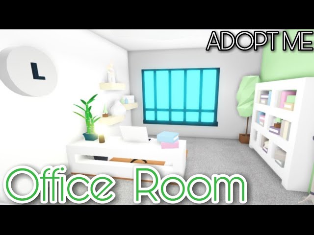 Office Room 💻🌿  Adopt Me Speed build Roblox 