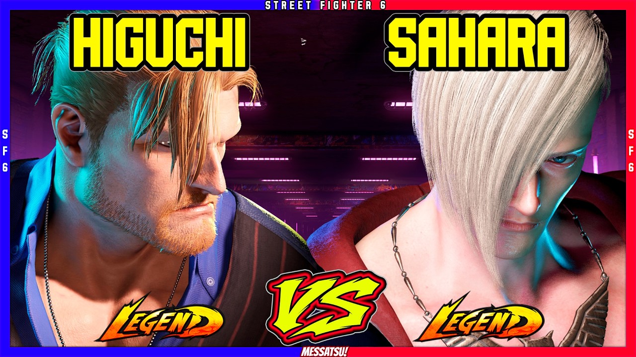 SF6 Higuchi (Guile) VS Sahara (Ed)💥Messatsu!💥スト6💥Street fighter 6