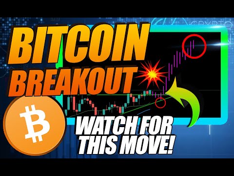 BITCOIN BREAKOUT TO $60k TODAY?! HERE IS HOW IT WILL HAPPEN!