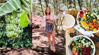 Beach DAYS VLOG 👙 What I Eat ☀️ Life in the Tropics &amp; Starting My GARDEN 🌴