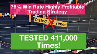 'Highly Profitable Trading Strategy' TESTED 411,000 Times!! Ultimate Backtest!