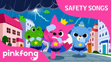 Natural Disaster Safety Song | Pinkfong Safety Rangers | Pinkfong Songs for Children