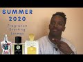 My 2020 Summer Fragrance Starting Lineup | 7 Great Summer Fragrances