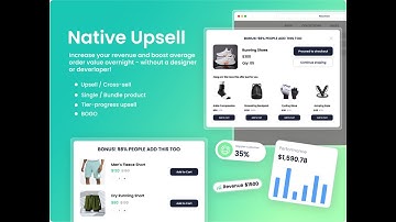 Native Upsell Demo for Wix