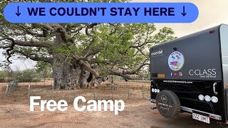 Traveling Australia in the Summertime -  The Giant Boab Tree, Old Halls Creek, Mary Pool, Free Camps