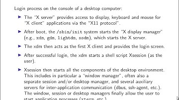 Markus Kuhn (Cambridge) | Unix Tools - 14  Startup scripts