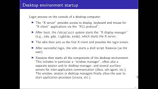 Markus Kuhn (Cambridge) | Unix Tools - 14  Startup scripts