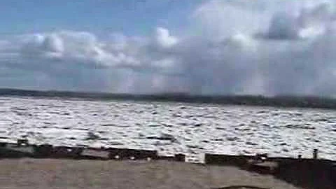 Breakup on the Yukon in Galena, Alaska