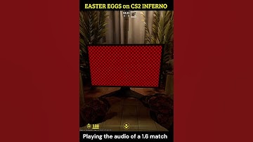 CS2 EASTER EGG on INFERNO #shorts #csgo