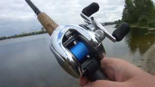 Демонстрация возможностей мультипликаторной катушки Shimano Antares DC7