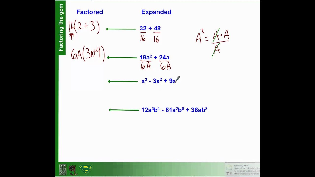 5 4 How To Factor Out The Greatest Common Monomial YouTube 5-4-how-to-factor-out-the-greatest-common-monomial-youtube