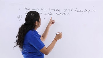 Class 12th - Dot Product Problem Example-2 | Vector Algebra | Tutorials Point