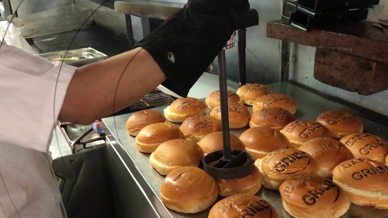 How We Stamp Our Buns Bare Grill YouTube