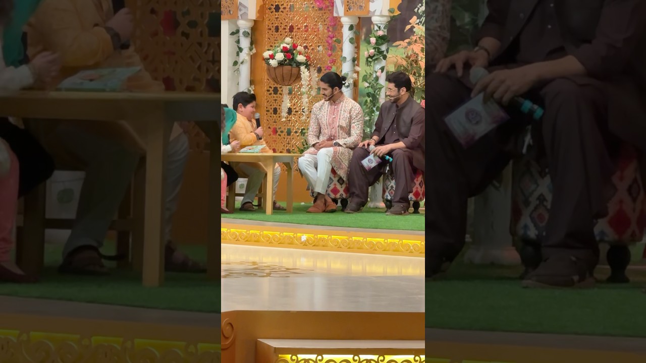 Only on aan tv with Mohsin Abbas and Faisal Qureshi 