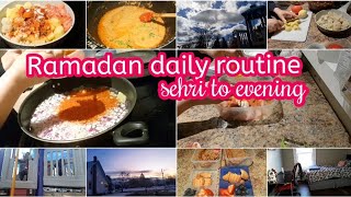 Sehri to evening routine🌼Daily routine with kids in canada🌼Ramadan routine @Homemakeramber