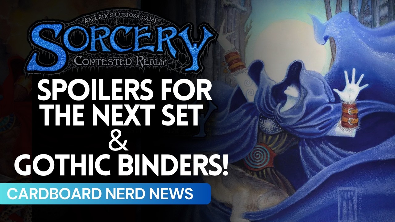 Sorcery TCG| Spoiler Season Starting Soon & Binders! - YouTube