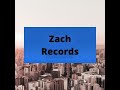 Behind the scenes of zach records