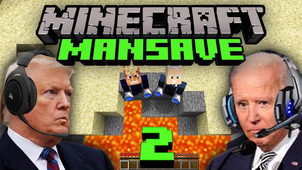 US Presidents Play Minecraft Mansave 2