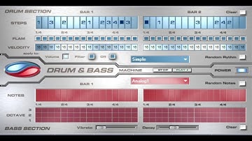 Drum&Bass Machine - making a D&B loop