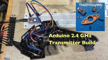 Arduino 2.4GHz 2 Channel Car Transmitter Build - Micro RC Compatible!