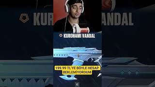 13 VANDALLI E-POSTALI EFSANE RANDOM HESAP ALDIM! #shorts #short #shortvideo #shortsvideo #valorant