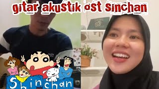 chord lagu ost Sinchan || Nurlinda gitar akustik