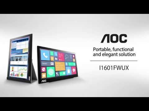 AOC USB-C portable monitor I1601FWUX