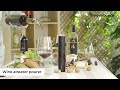 Innovagoods electric wine set x4
