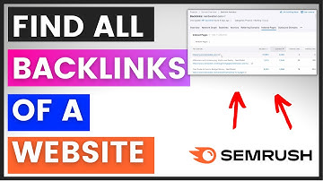How To Find All Backlinks Of A Website? (Using Semrush) [in 2025]