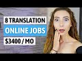 8 Freelance translation jobs online - work from home remote jobs in 2020 - 2021 (BEGINNER FRIENDLY)