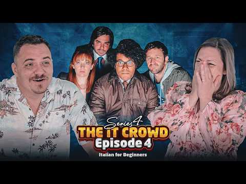 Jen PRETENDS She Can Speak Italian! 🤣 Americans React to The IT Crowd S4E4